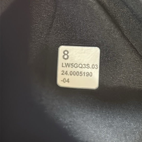 🆕 LULULEMON Pleat-Front High-Rise Trouser Black NWT Size 8 - Picture 14 of 16